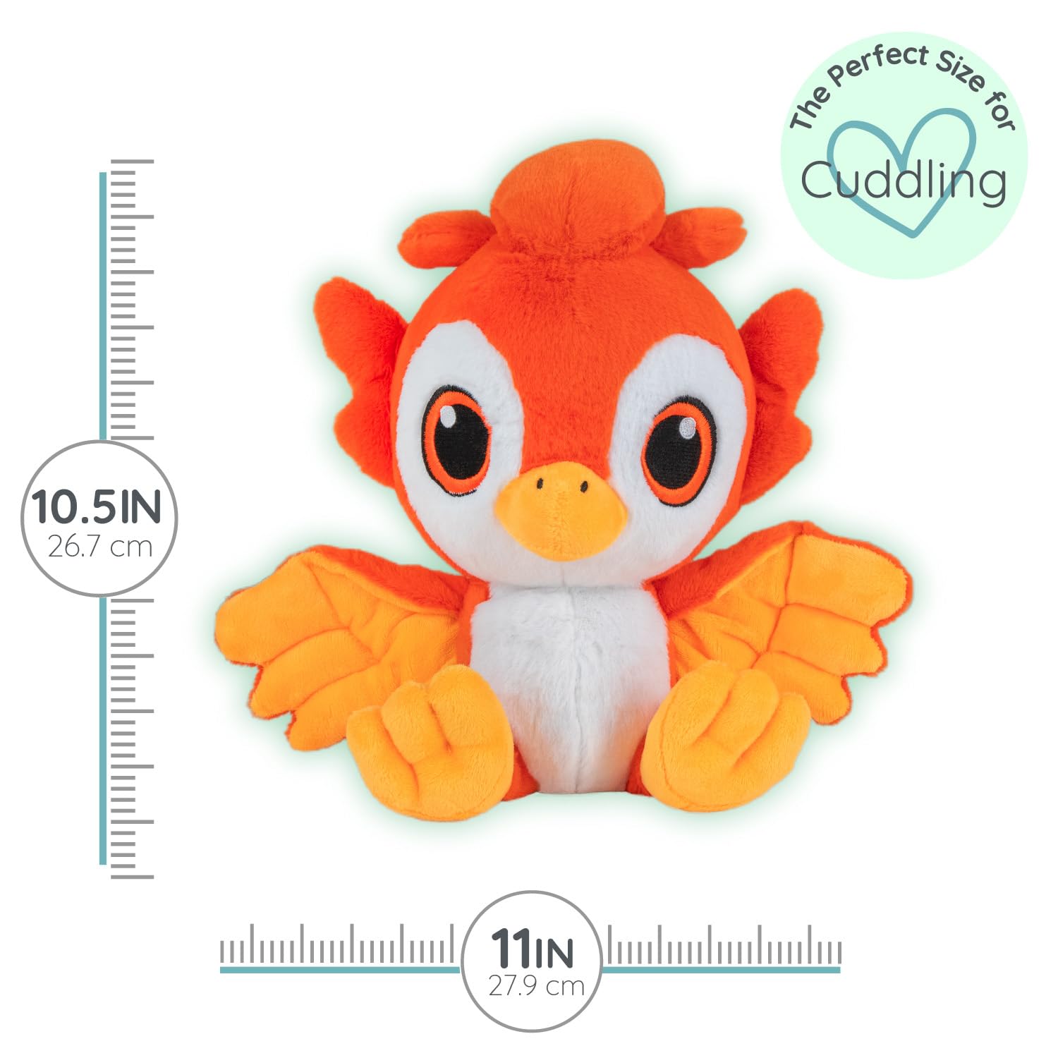 Amazon.com: 1i4 Group Glow in The Dark - Phoenix - Microwavable